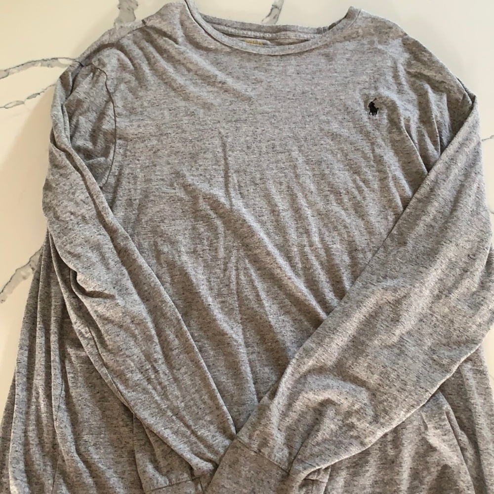 Long sleeve polo tee
